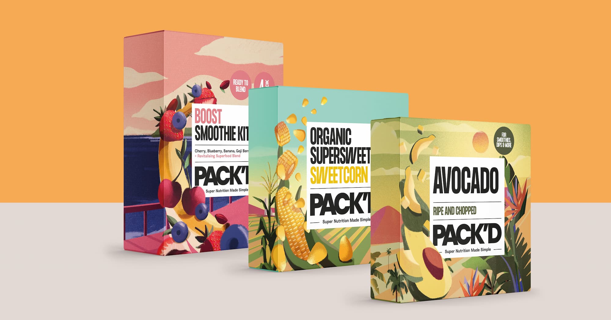 Revive Superfoods Plant Based Frozen Fruit Smoothie Kit - 6 Pack Cherry &  Acai Smoothie with Acai
