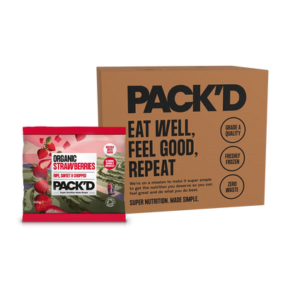 Pack'd Trade Box Organic Strawberries