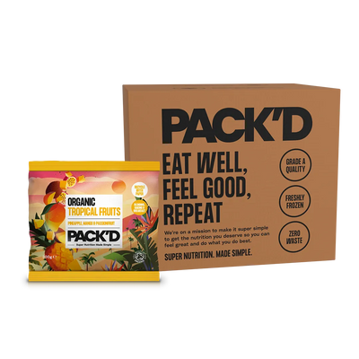 Pack'd Trade Box Organic Tropical Fruits