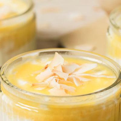 2 minute Tropical Coconut Yoghurts