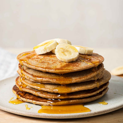 Healthy Banana Oaty Blender Pancakes