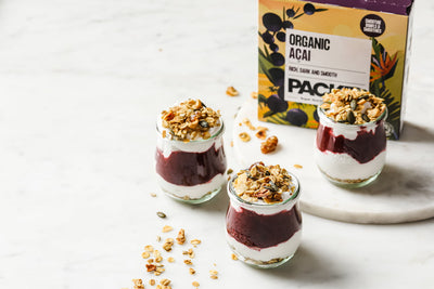 Açai Berry Burst Breakfast Parfaits