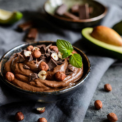 PACK'D avocado chocolate mousse