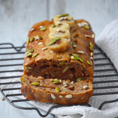 PACK’D Sticky Banana Bread