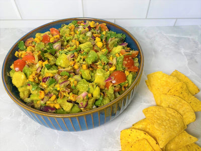 PACK'D Charred Corn & Avocado Salsa