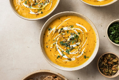 Carrot and Sweet Potato Soup