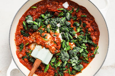 Creamy Tomato & PACK’D Spinach Pasta