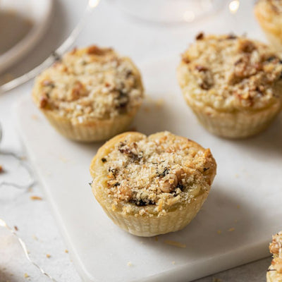 Caramelised Onion and Broccoli Tartlets