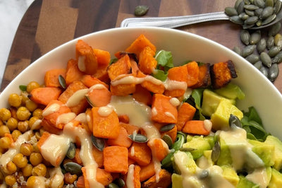 Skin glow sweet potato bowl