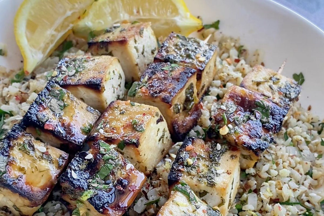 PACK'D Immunity boosting tofu skewers
