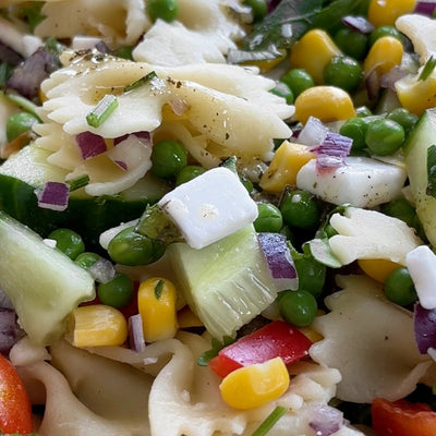 PACK'D gut loving pasta salad