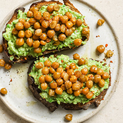Smashed Avocado & Pea Toast