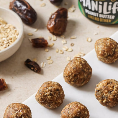 PACK'D Peanut Butter and Date Balls Recipe