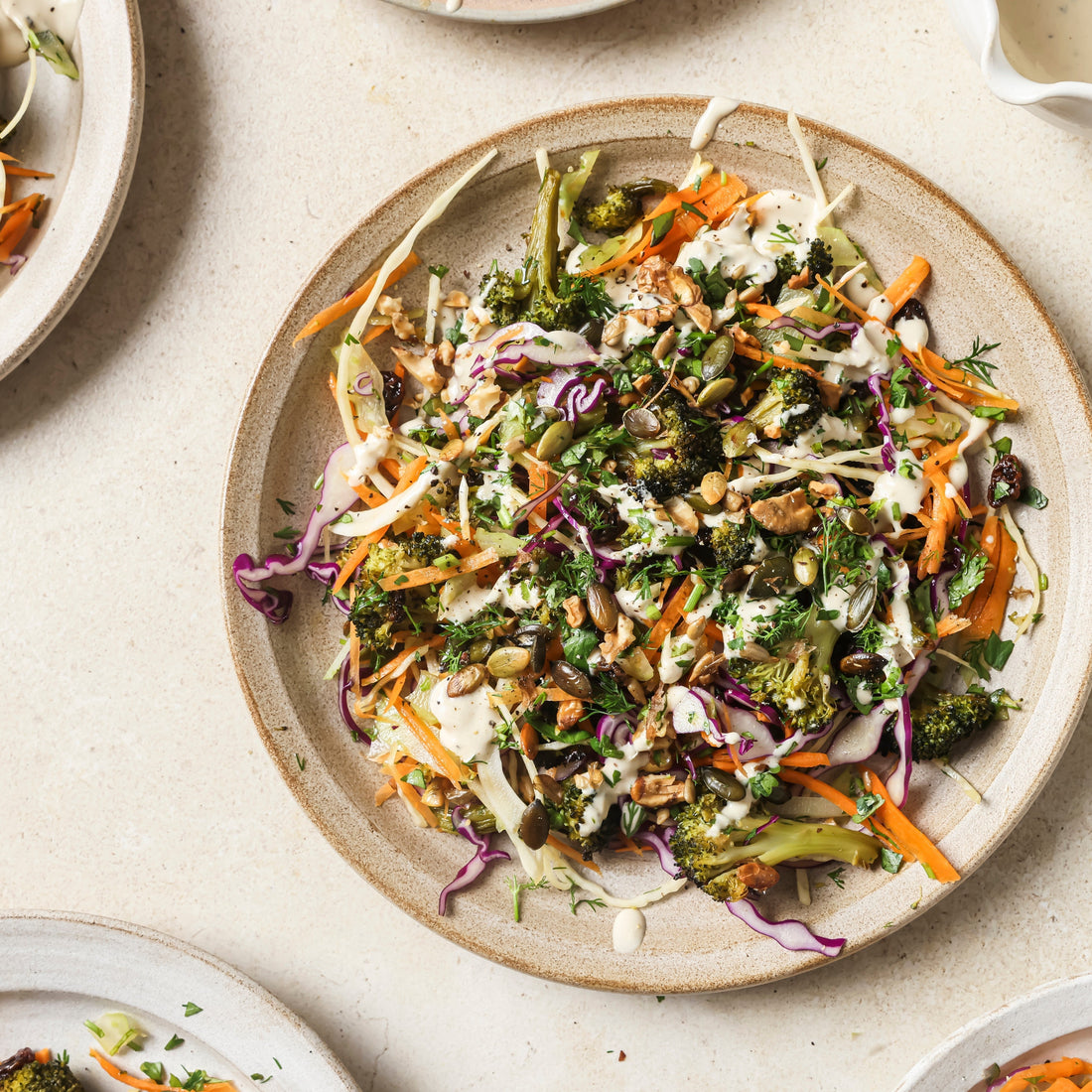 Roasted Broccoli Slaw