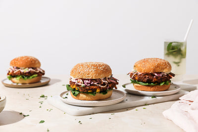 Tofu Crispy Corn Burgers