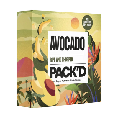 Pack'd avocado packaging