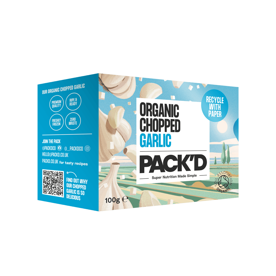 Organic Chopped Garlic