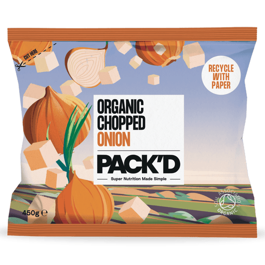 PACK'D Organic Chopped Onion
