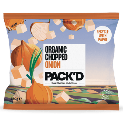 PACK'D Organic Chopped Onion