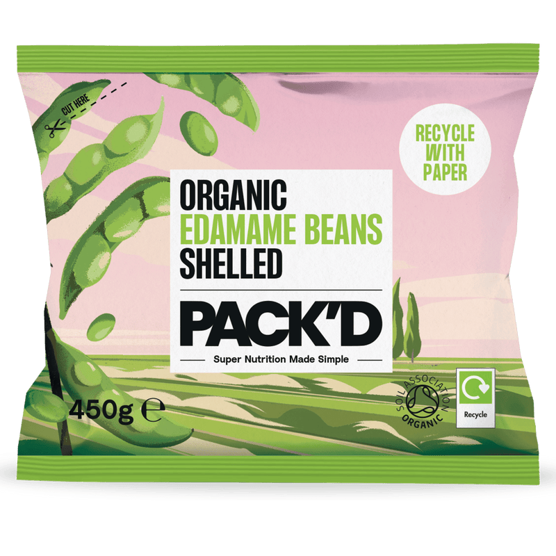 PACKD Organic Shelled Edamame Beans