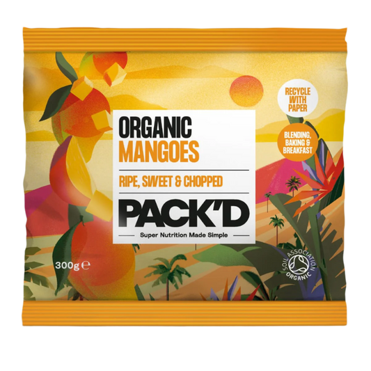 PACK'D Frozen Organic Mangoes