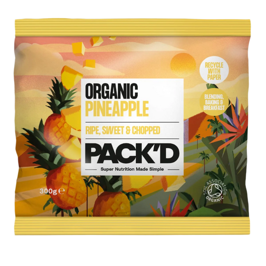 PACK'D Frozen Organic Pineapple