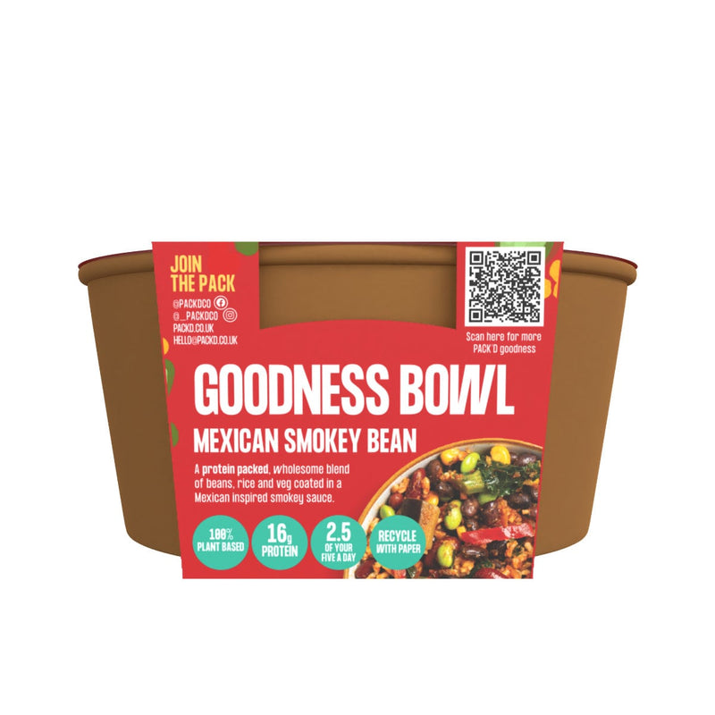 Mexican Smokey Bean Goodness bowl - pack shot
