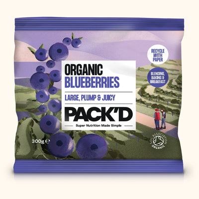 PACK'D Organic Blueberries