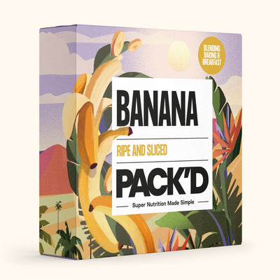 PACK'D Ripe and Sliced Banana